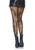 Snake Net Tights- back view
