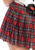 Boarding School Flirt Plus Costume- skirt, up close