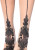 Tana Sheer Thigh High Stockings- back of ankle