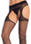 Eden Sheer Suspender Pantyhose- front view, close up