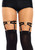 Joni Garter Suspender with Heart- close up