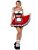 Beerfest Babe Costume- front view, full body