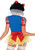 Sexy Miss Snow Costume- back view