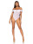 Spring Fling Teddy Bodysuit- front view, full body