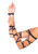 Black Elastic Ribbon Arm Wraps