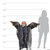 48" Animated Winged Reaper- size comparison