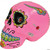 Pink Sugar Skull- side view