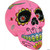 Pink Sugar Skull- front view