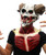 Devil Skull Deluxe Mask- worn by model