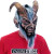 Krampus Deluxe Mask- front view