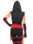 Deadly Ninja Adult Costume- back view