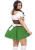 Gretchen Oktoberfest Costume- plus, back view
