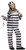 Jailbird Child Costume- girl front view