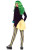 Wicked Trickster Costume- back view, full body