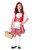 Girl's Lil' Miss Red Riding Hood Costume- front view, full body