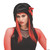 Dark Fairytale Black & Red Wig