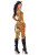 Wild Tigress Costume- back view