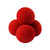 1.5" Supersoft Sponges- red