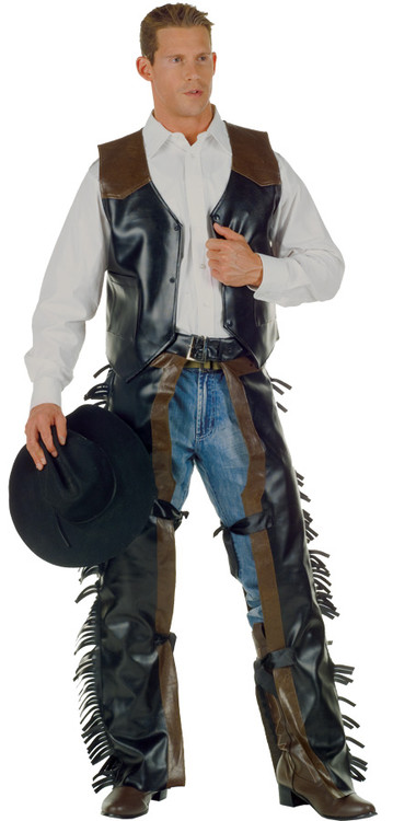 Cowboy Vest and Chaps - Fun Stuff Toys