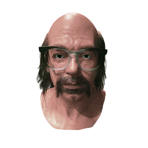AHS 1984 Mr. Jingles Mask