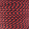 Imperial Red and Black - 550 Paracord