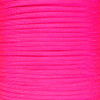 Neon Pink 650 Coreless Paracord - 100 Feet