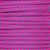 Neon Pink & Carolina Blue Diamonds  - 550 Paracord - 100ft