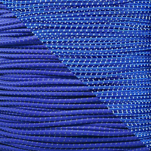Electric Blue - 1/8 Shock Cord (Reflective)