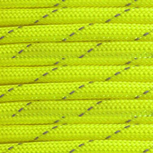 PARACORD PLANET – Type III 550 Paracord Luminous Fluorescent Glow in The  Dark Reflective Cord Rope – 100 FT Hanks - Multiple Colors