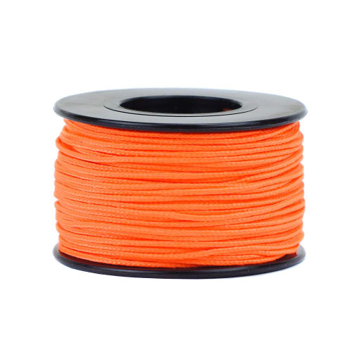 Neon Orange Micro Cord - 125 Feet
