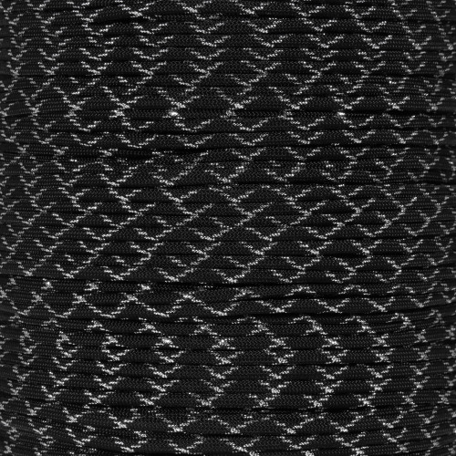 DarkKnight 550 Paracord MetallicTracer 100ft