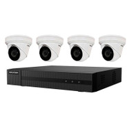 Hikvision EKI-K41T44 4MP Turret IP Camera Kit with 4-Channel NVR