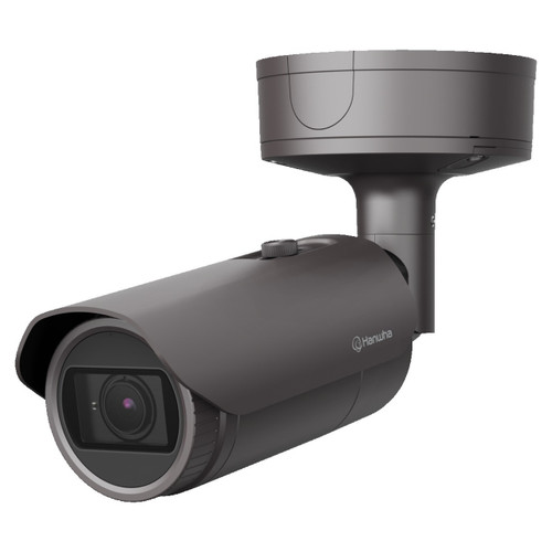 Hanwha PNB-A9091RLPH 4K Outdoor AI IR LPR Box IP Camera Kit