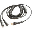Datalogic CAB-437 KBW PS/2 Coiled Cable 9ft Security Scanner Accessory