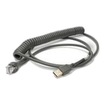 Datalogic CAB-560 USB Power Coiled Cable 3.6m - Image 4