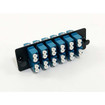 Panduit DUPLEX LC FIBER ADAPTER (APC GR - CMDSAGLCZIW