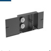 Panduit FIBER LOCK BOX ENCL WALL MT - FLBE1
