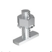 Panduit ACCORY 1/4 TBOLT KIT FBRRUNNER - FRTBKT-X