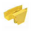 Panduit FITTING VERT T W/ HINGED DOOR 4 - FRVT4X4YL