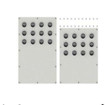 Panduit HD FUSION PATCH PANEL KIT GRE - FWMHSSG-PNKT288