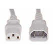Panduit POWER CORD IEC C14 TO IEC C13 PERFORATED 600MM X 52RU WHITE - NPCA14