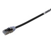 Panduit 3M CAT6A BLACK 28AWG UTP PATCH CORD CM/LSZH NC/NR - UTP28X3MBL