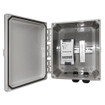 Comnet Base enclosure kit includes enclosure mounting brackets DIN-Rail 1 x 3/8 NPT Gland 2 - CNEE1