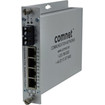 Comnet 5 Port Self-Managed Switch 10/100 Mbps Ethernet 1FX MM 2 Fiber ST 4TX. - CNFE4+1SMSM2POE