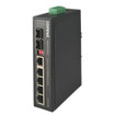 Comnet 6 Port Self-Managed Ethernet Switch 2 1000 FX SFP Ports 4 10/100 TX Ports - CNGE2FE4SMS