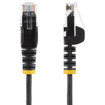 StarTech 20FT Black Slim CAT6 Ethernet Cable - N6PAT20BLKS