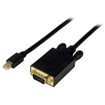 StarTech 6 FT Mini Displayport TO VGA Adapter - MDP2VGAMM6B