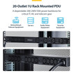 StarTech 20-OUTLET Rackmount PDU 1U Server - 2030B8H-RACK-PDU-IC