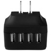 StarTech Charge 2 Tablets AND 2 Phones - USB4PACBK