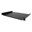 StarTech 1U 19" Wide Server Rack Shelf - - SHELF-1U-12-FIXED-S